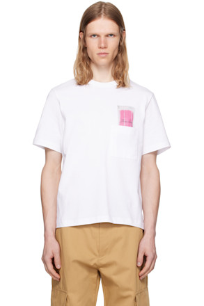White 'Le T-shirt Esquimau' T-shirt
