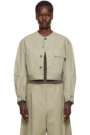 Taupe R-Multi Pocket Jacket