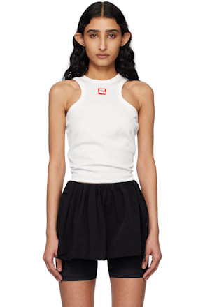 Off-White Patch Tank Top