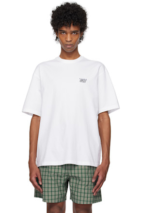 White 'Odyssey' Oversized T-shirt