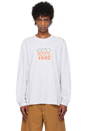 Gray 'Mystery' Long Sleeve T-shirt