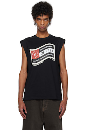 Black Flag Sleeveless Tank Top