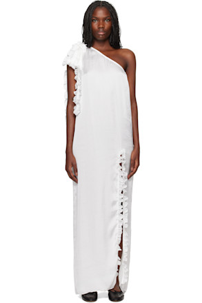 SSENSE Exclusive White Aretha Maxi Dress