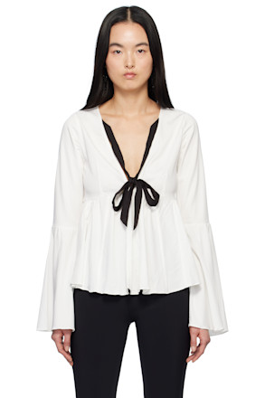 White Naomi Blouse