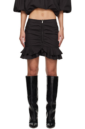 Black Breenea Miniskirt
