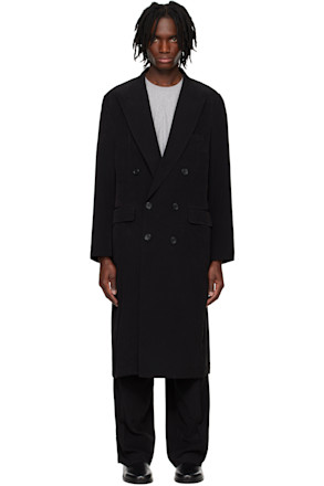 Black Chester Coat