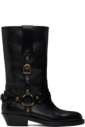 Black Heiko Boots