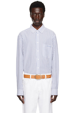 Blue & White Jasolo Shirt
