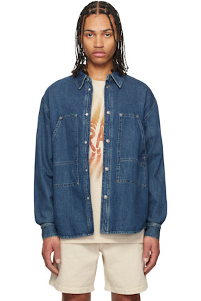 Blue Owenn Denim Shirt
