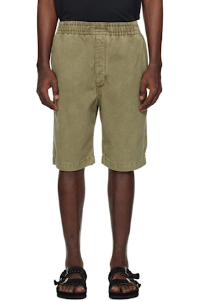 Khaki Tyler Denim Shorts