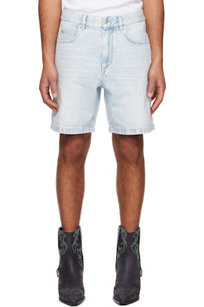 Blue Jeffry Denim Shorts