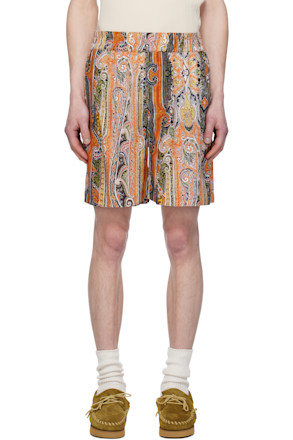Orange Vega Shorts