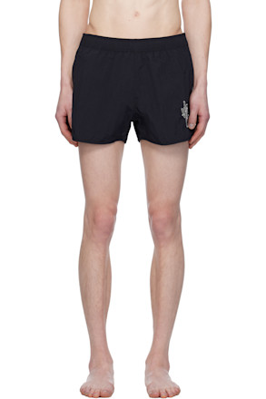 Black Vincente Swim Shorts