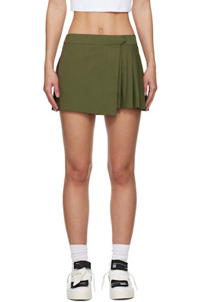 Green Savana Miniskirt