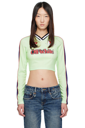 Green Long-Sleeved Soccer T-shirt