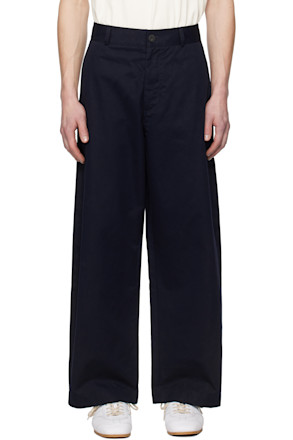 Navy Bosworth Trousers