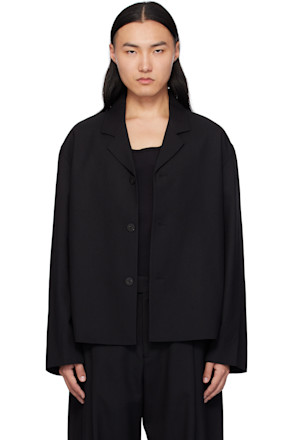Black Ferro Wool Jacket