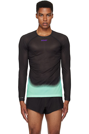 Black & Blue Race Base Layer T-shirt