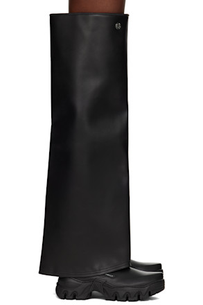Black Pillar Beyond Leather Tall Boots
