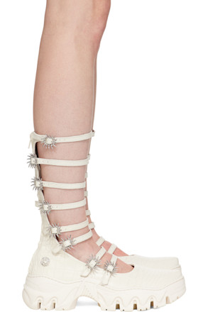 Off-White MJ High Ballerina Flats
