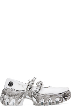 White MJ Quantum Loafers