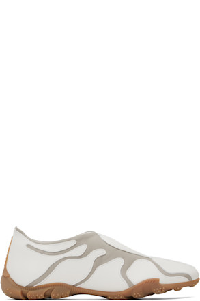 White & Gray DAO Sneakers