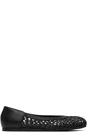 Black Aeropi Ballerina Flats