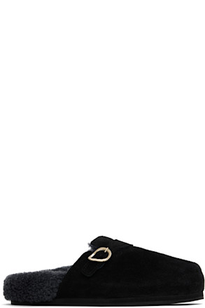 Black Vasilitsa Slip-on Loafers