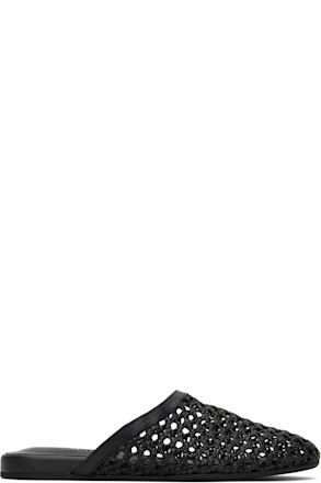 Black 'The Slipper' Slippers