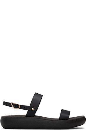 Black Clio Comfort Sandals