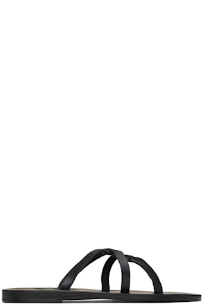 Black Egopi Sandals