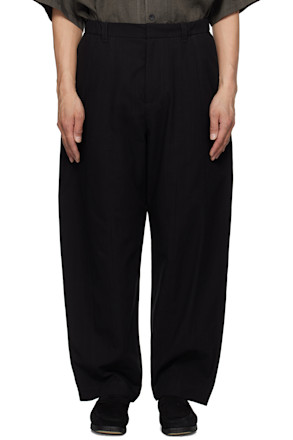 Black 'The Hiker' Trousers