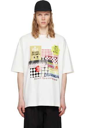 White 'The Bosun' T-shirt