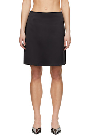 Black Bidan Miniskirt