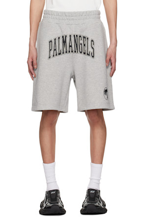 Gray College Palm Shorts
