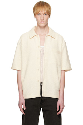 Off-White Terry Short Sleeve Shirt
