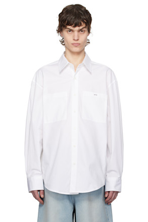 White Essential Cotton Shirt