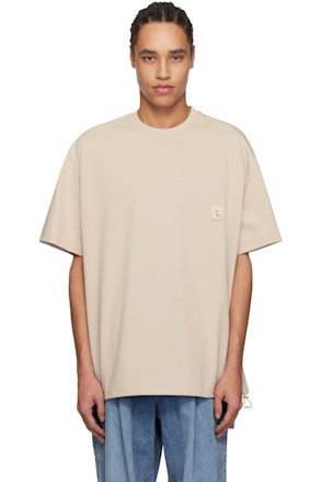 Beige String T-shirt