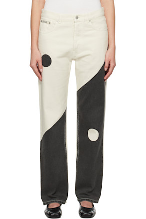 Off-White & Black Iconic Archive Tao Jeans