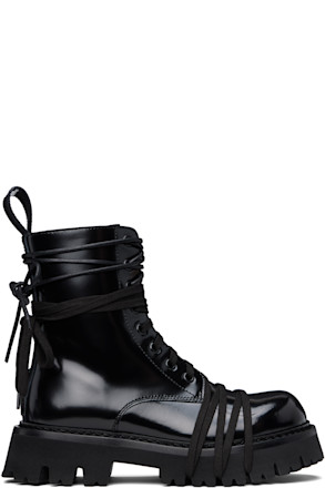 Black Biker Boots