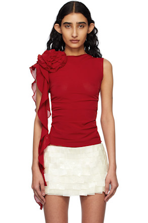 Red 'The Bloody Groom' Top