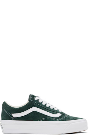 Green Premium Old Skool Sneakers