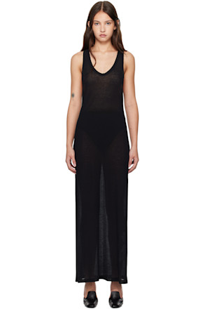 Black Ete Maxi Dress