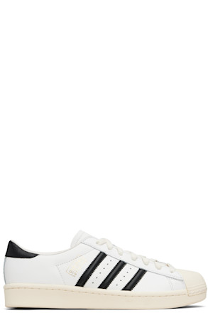 White Superstar Vintage Made In Germany Sneakers