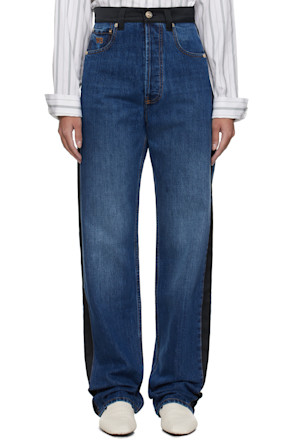 Blue & Black Echo Jeans