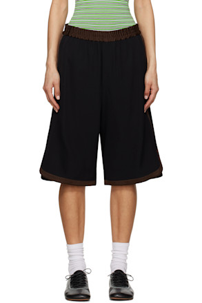 Black & Brown Ossie Shorts