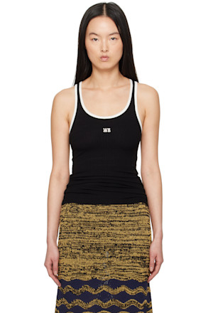 Black Sonic Tank Top