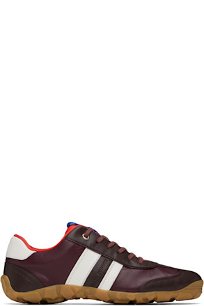 Burgundy 'The Cadence' Sneakers
