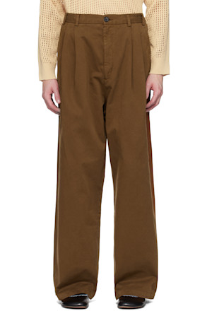 Brown Chico Elasticated Trousers