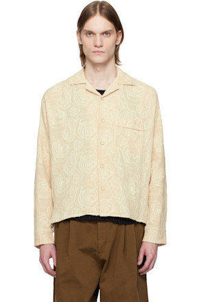 Beige Akito Embroidered Shirt